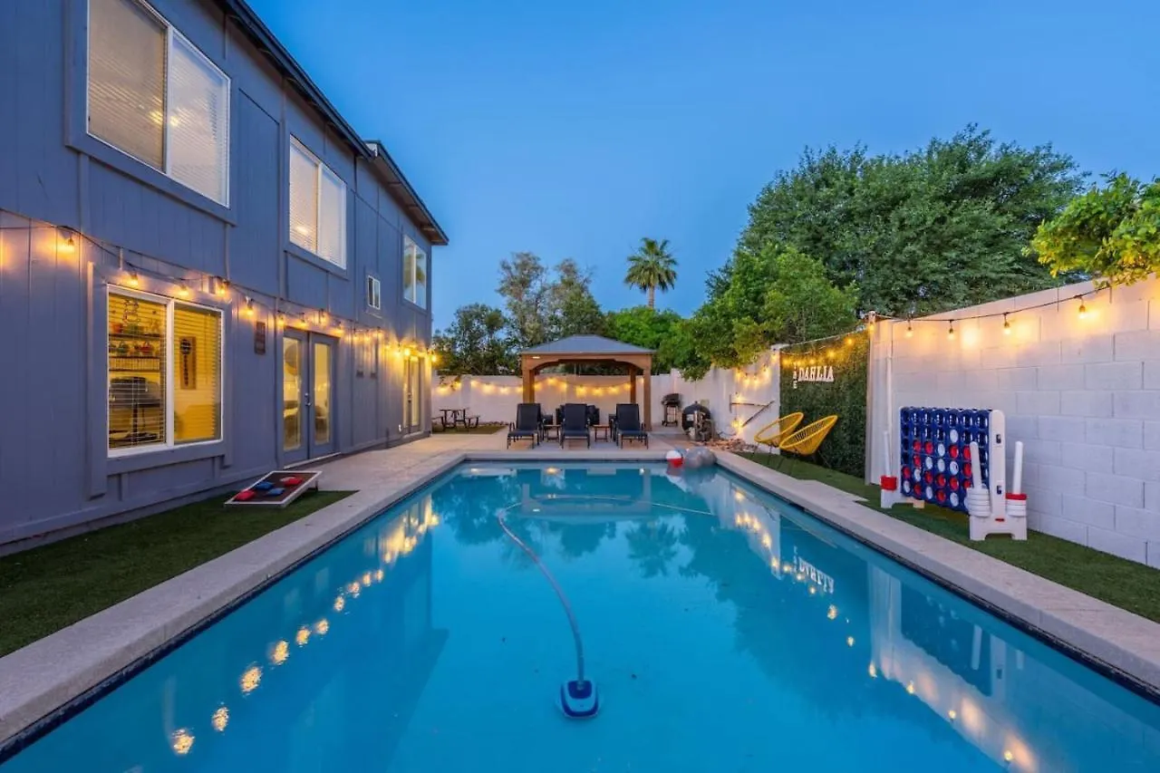 Lejlighed Extravagant Phoenix Retreat Pool Gazebo Heatedpool USA